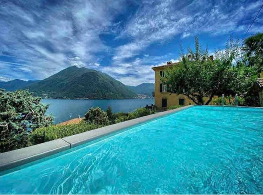 Villa Peroni Lake Como Classic With Swimming Pool アルジェーニョ エクステリア 写真