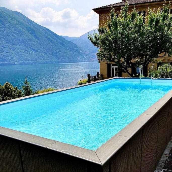 Villa Peroni Lake Como Classic With Swimming Pool アルジェーニョ エクステリア 写真